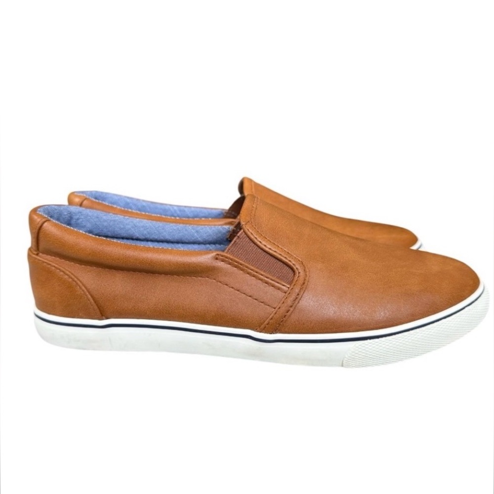 Cat & Jack Tan Dress Shoes with Smooth Leather